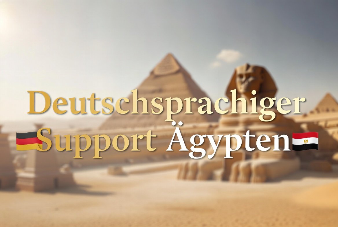 Deutschsprachiger Support Ägypten